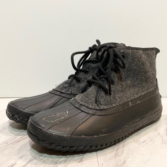 sperry men's wool duck boot